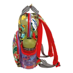 Backpack Recycled Materials, Floss and Rock - 3