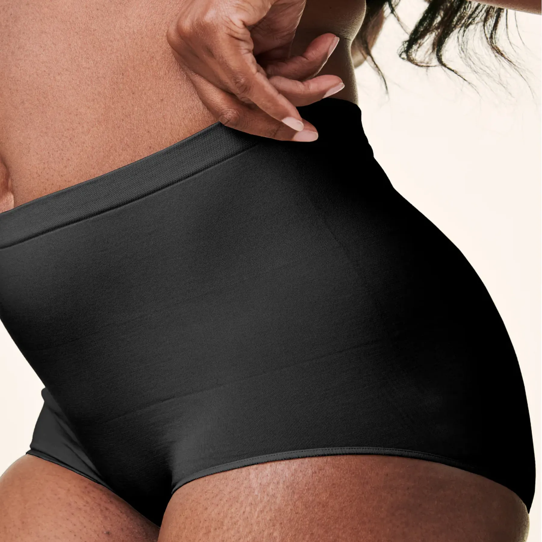 Lenjerie intimă cu talie înaltă, Seamless Shorty - 3