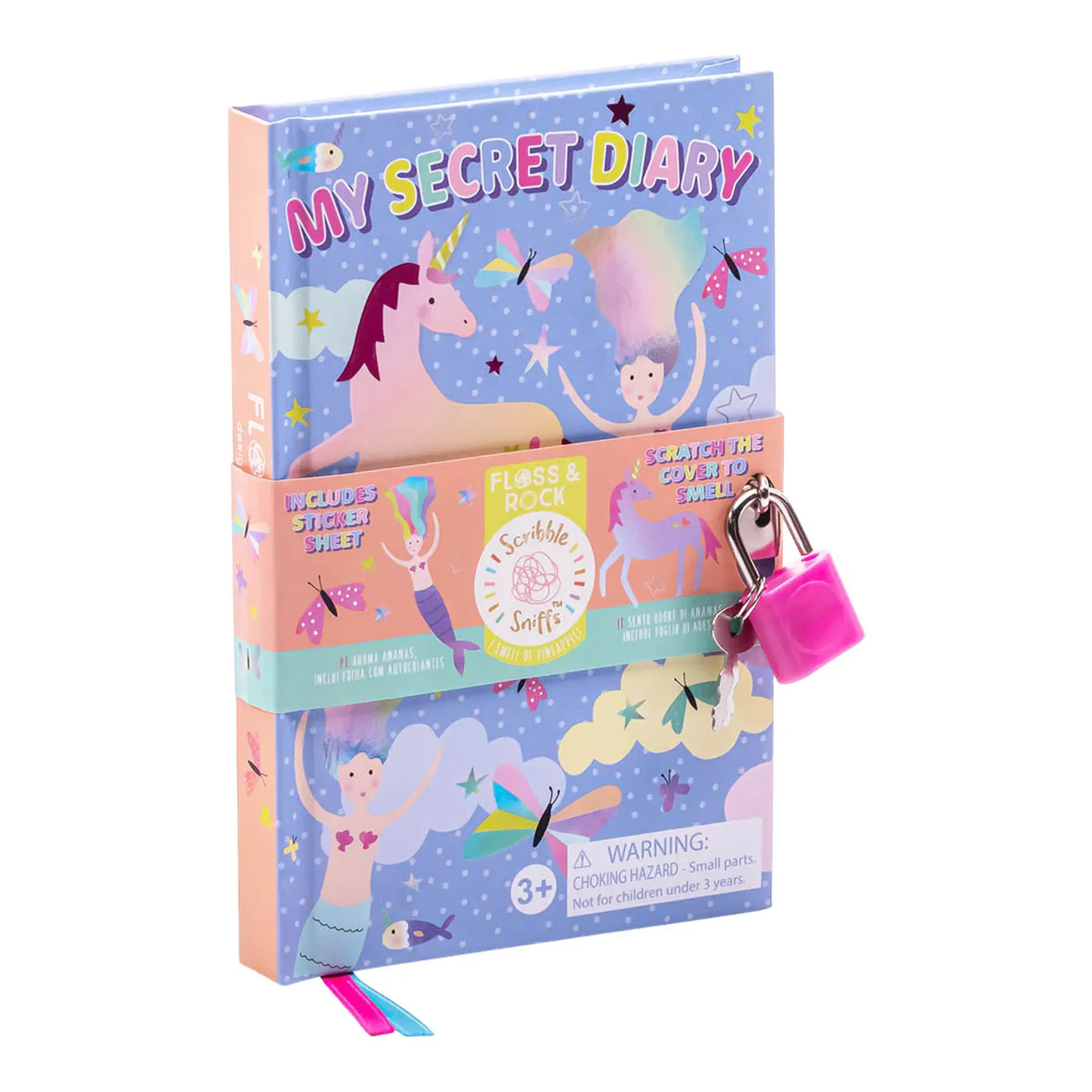 Jurnal parfumat cu lacăt, My Scented Secret Diary - 1