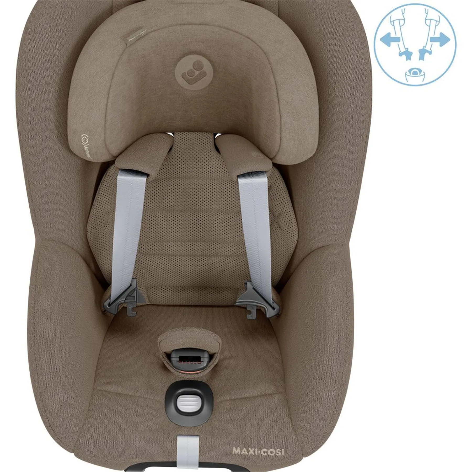 Scaun auto pentru copii Maxi Cosi, rotativ 360° fără bază inclusă, 3 luni-4 ani, 61-105 cm, 17 kg, Pearl 360 Pro - 6