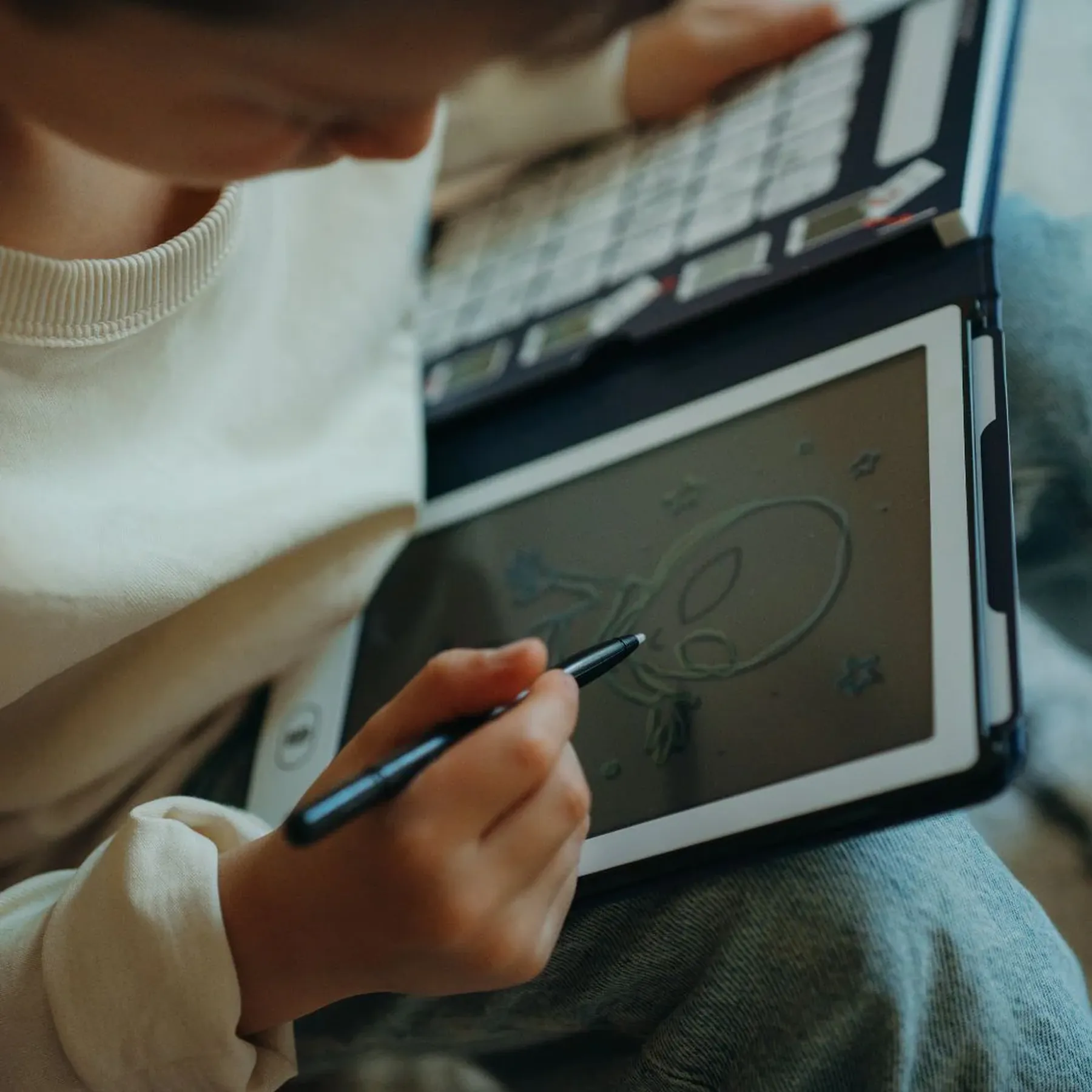 Tabletă de desenat cu modele KIDYDRAW-MINI - 2