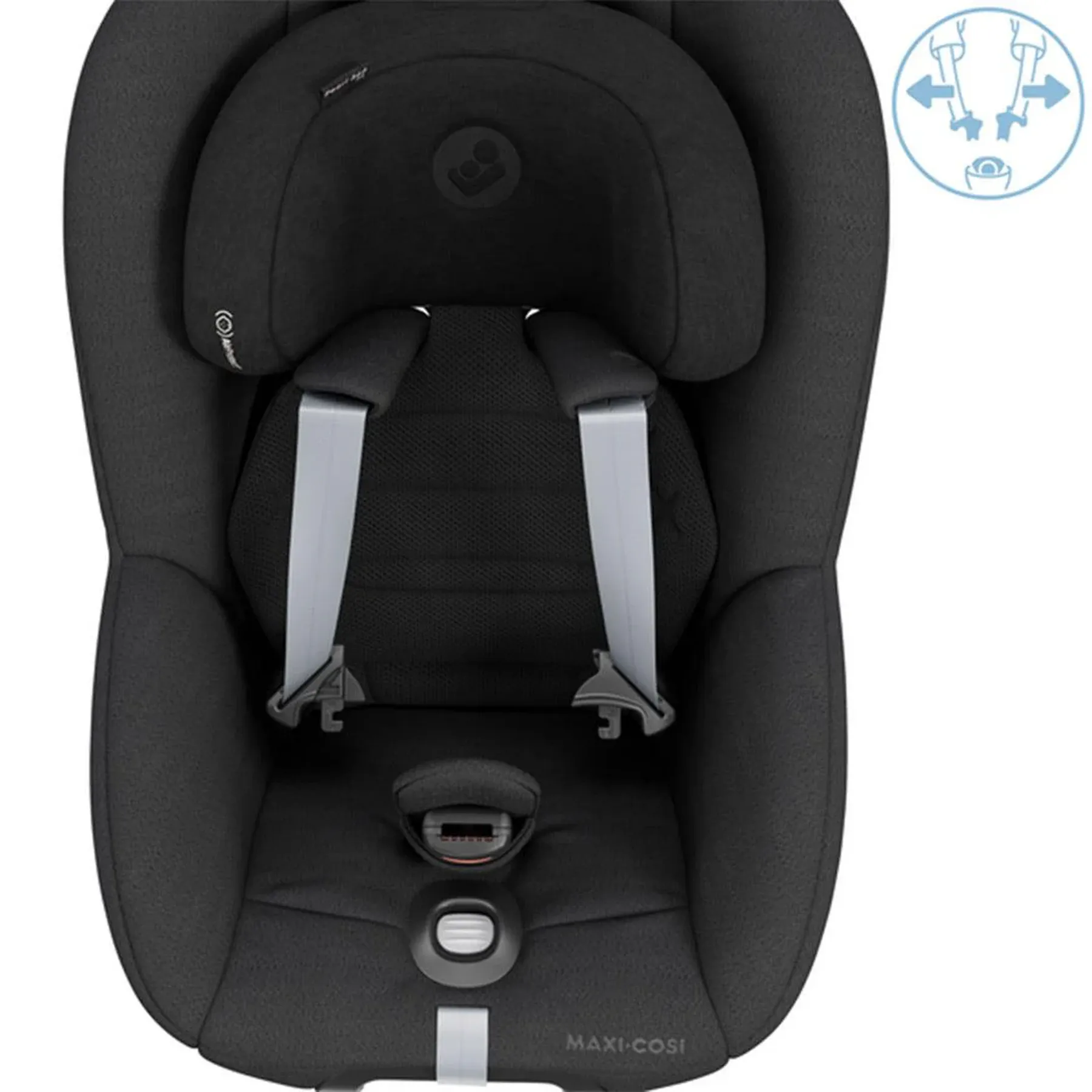 Scaun auto pentru copii Maxi Cosi, rotativ 360° fără bază inclusă, 3 luni-4 ani, 61-105 cm, 17 kg, Pearl 360 Pro - 7
