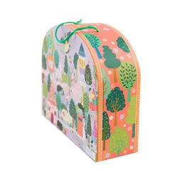 Cutie portabilă cu figurine din lemn, Playbox - 4