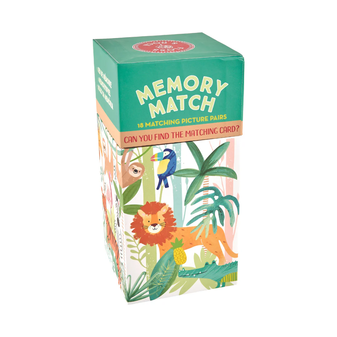 Product Image for Joc de memorie cu 36 de cartonașe, Memory Match, jungle