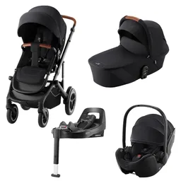 Pachet cărucior pentru copii, 4 în 1, Britax Römer, Smile 5Z, Galaxy Black - 1