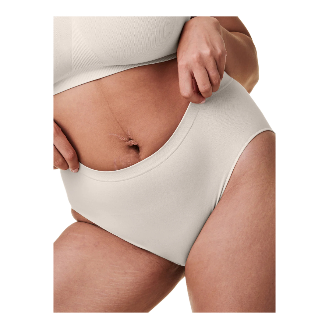 Product Image for Lenjerie intimă cu talie înaltă, Seamless, antique white