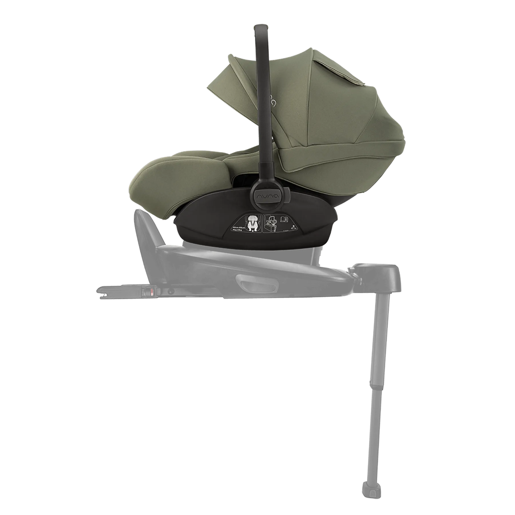 Scaun auto tip scoică pentru copii Nuna, reclinabilă, 0-15 luni, 40-85 cm, 13 kg, ARRA Next - 6