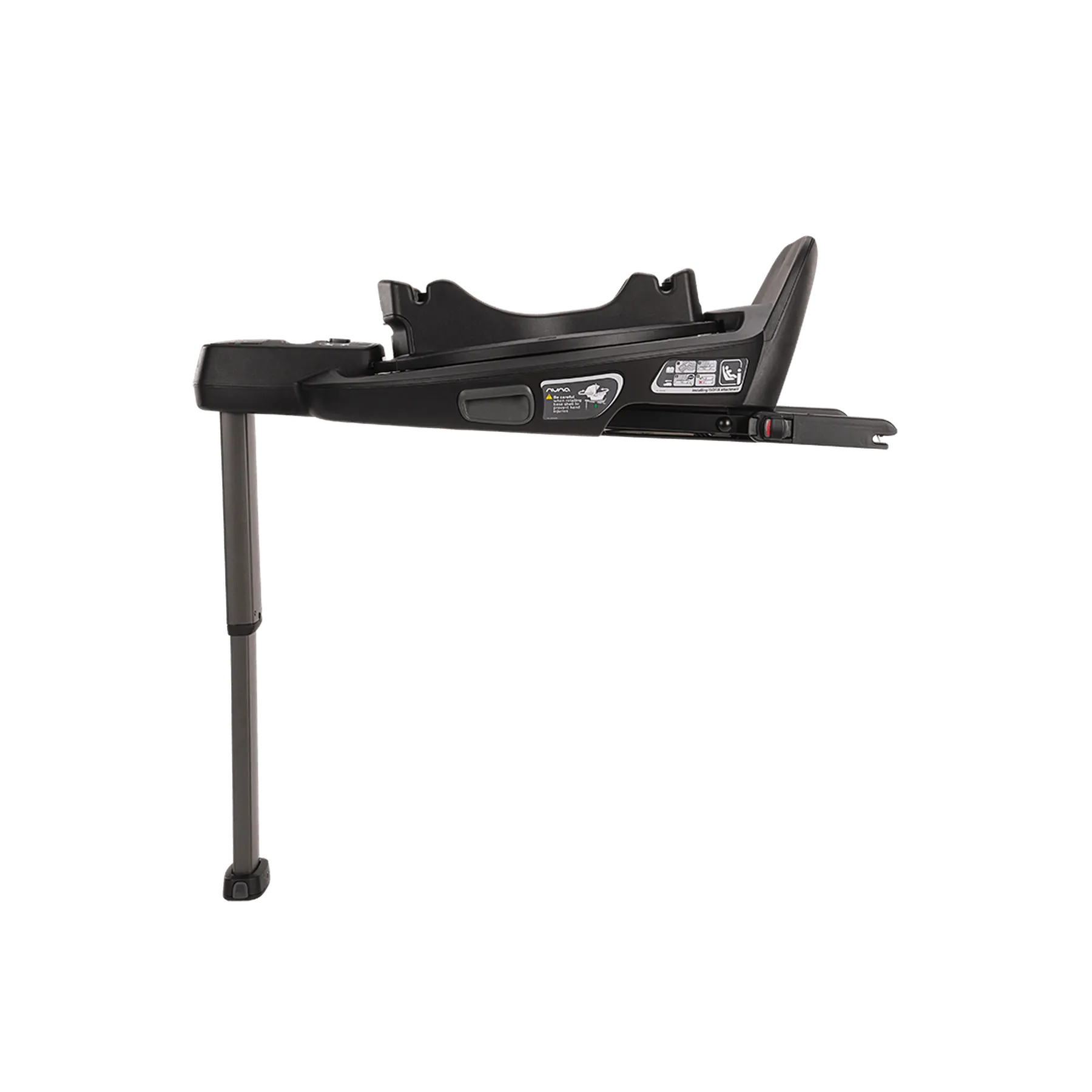 Bază ISOFIX pentru scaun auto tip scoică pentru copii Nuna, 0-4 ani, 40-105 cm, 19 kg, curv - 3