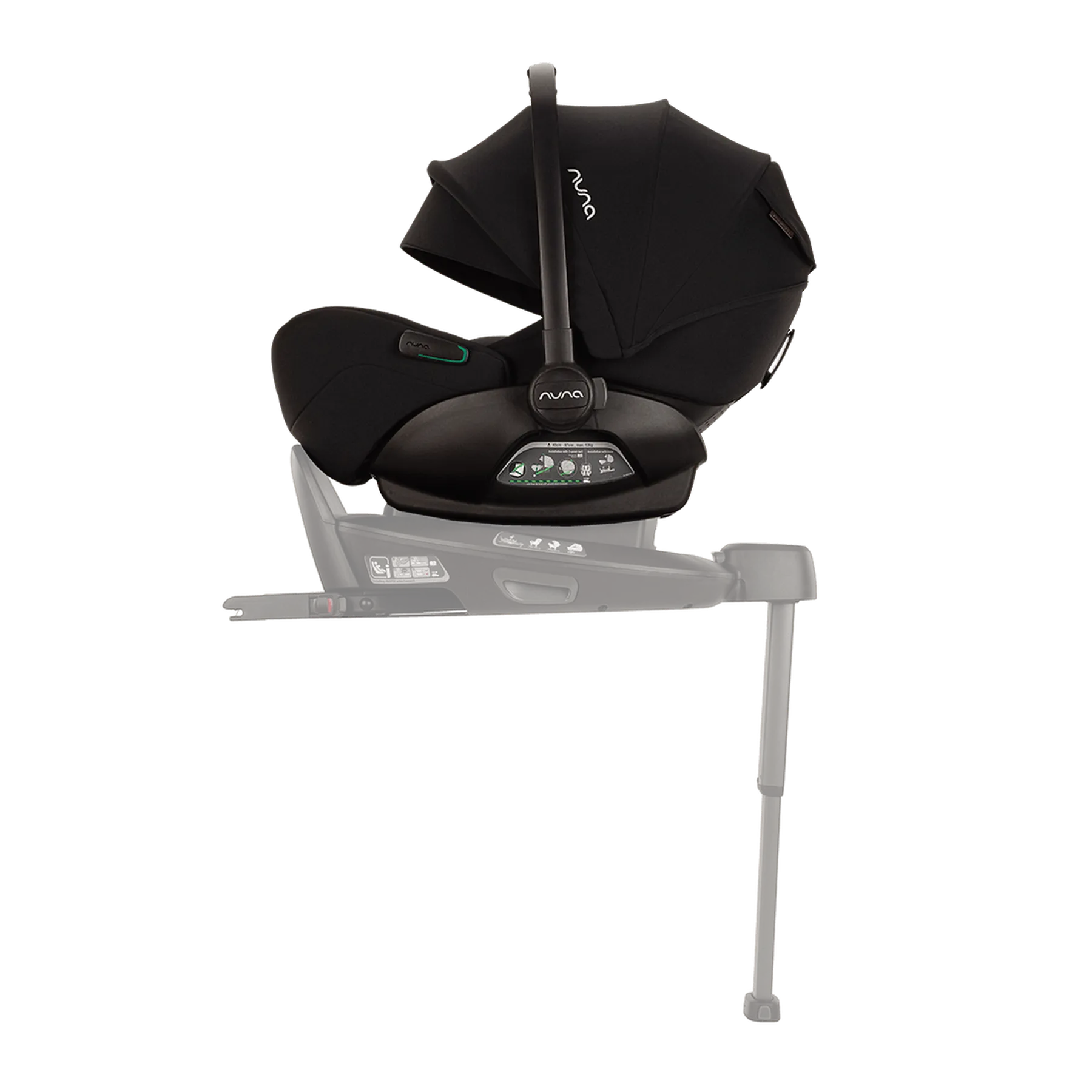 Scaun auto tip scoică pentru copii Nuna, reclinabilă, 0-24 luni, 40-87 cm, 13 kg, ARRA flex - 4