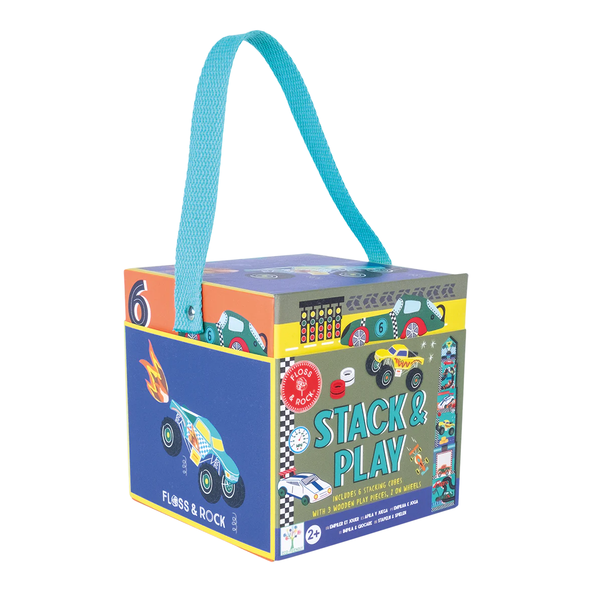 Product Image for Cuburi stivuibile, Stack & Play, cars