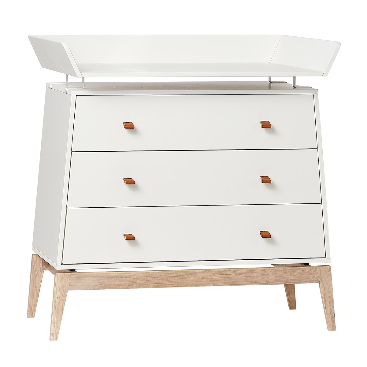 Product Image for Suport pentru masă de înfășat, comodă Luna, white