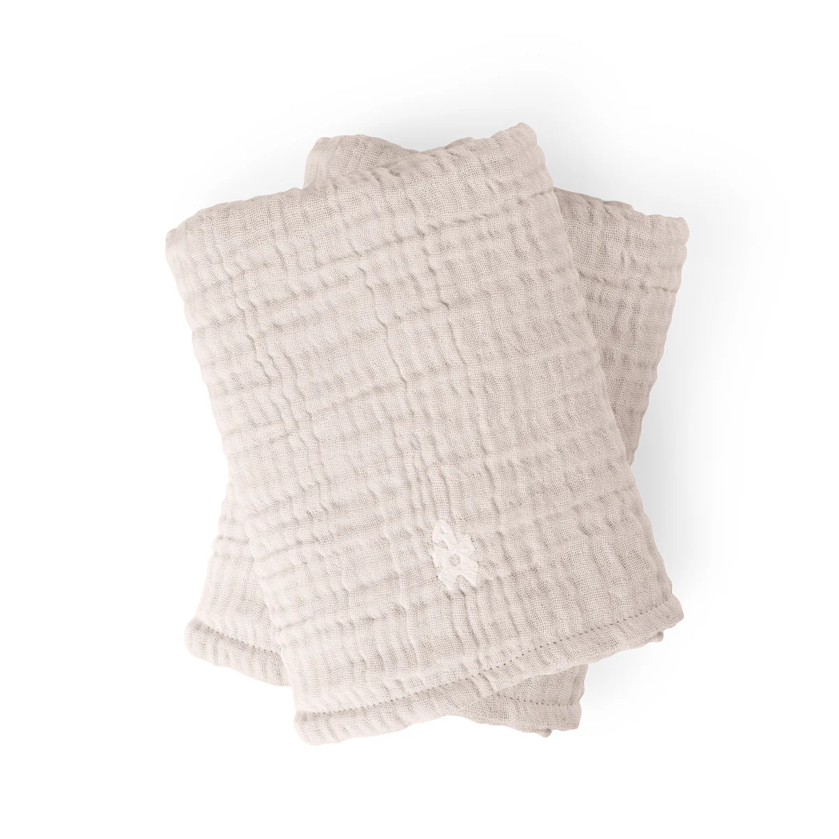 Product Image for Museline din bumbac organic, set de 2 bucăți, 58 x 40 cm, birchbark rose