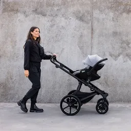 Scaun auto tip scoică pentru bebeluși, fără bază, reclinabil, 0-15 luni, 40-75 cm, 0-13 kg, Thule Maple - 6