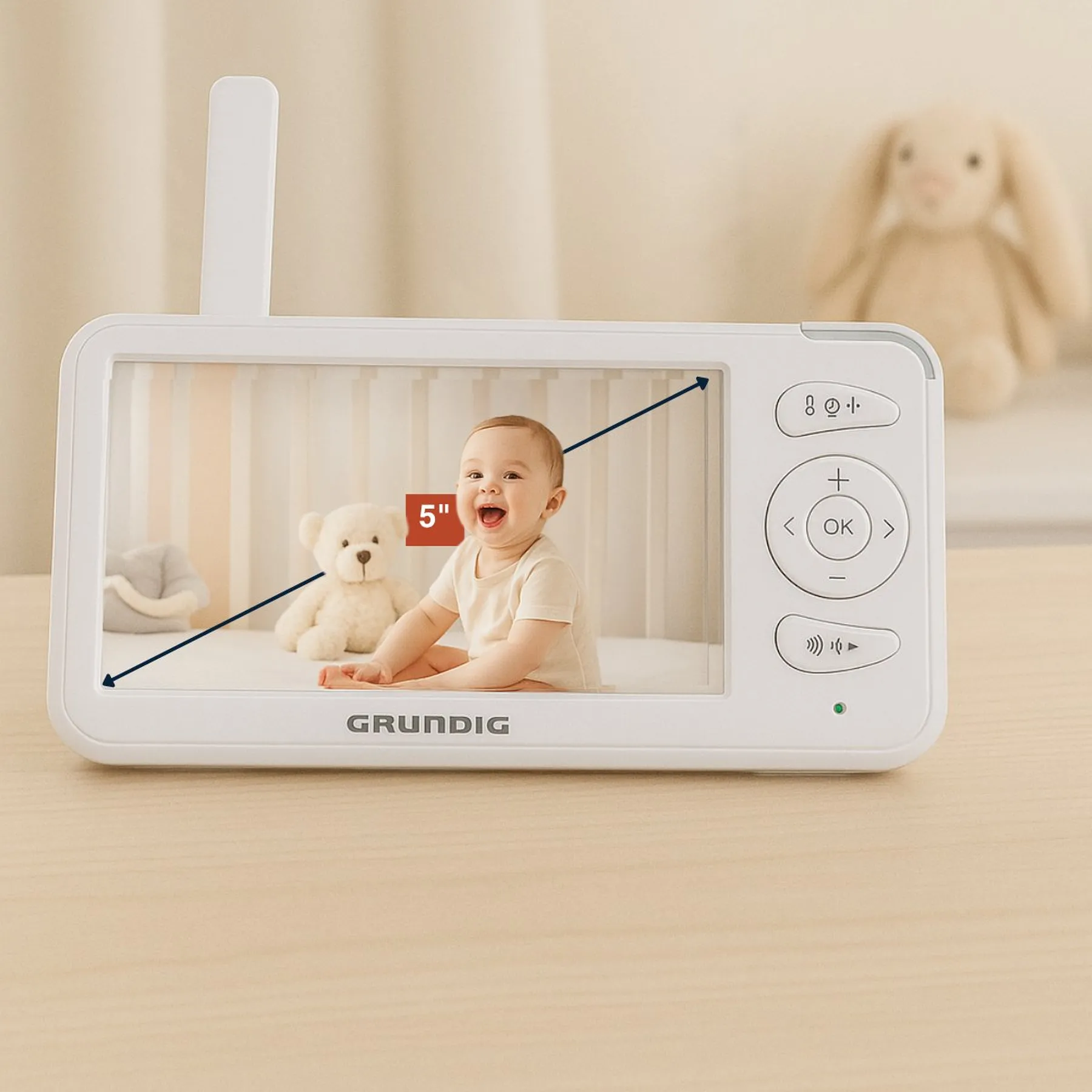 Video Baby Monitor, Grundig 5 - 6
