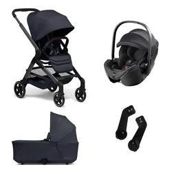 Pachet cărucior pentru copii, 3 în 1, Joolz, Hub2, Dark Navy Blue - 1