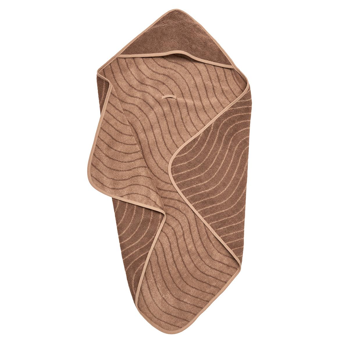 Product Image for Prosop cu glugă, Woodland, 80 x 80 cm, clay