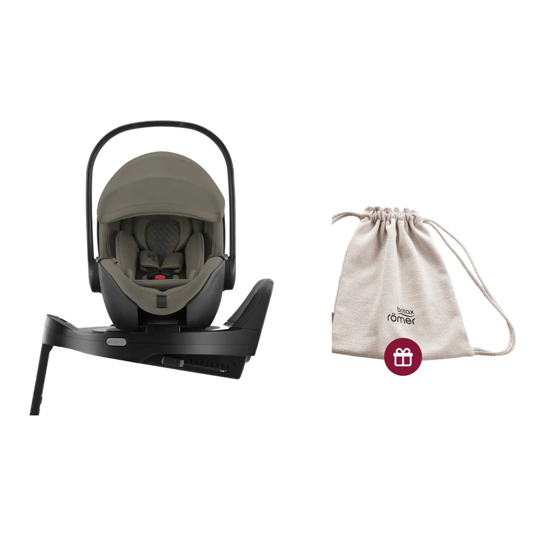 Baby car seat with base, i-Size, BABY-SAFE PRO - 1