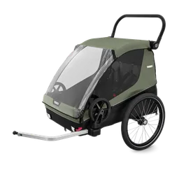 Remorcă de bicicletă pentru transport copii, câini sau bagaje, Thule Courier - 1