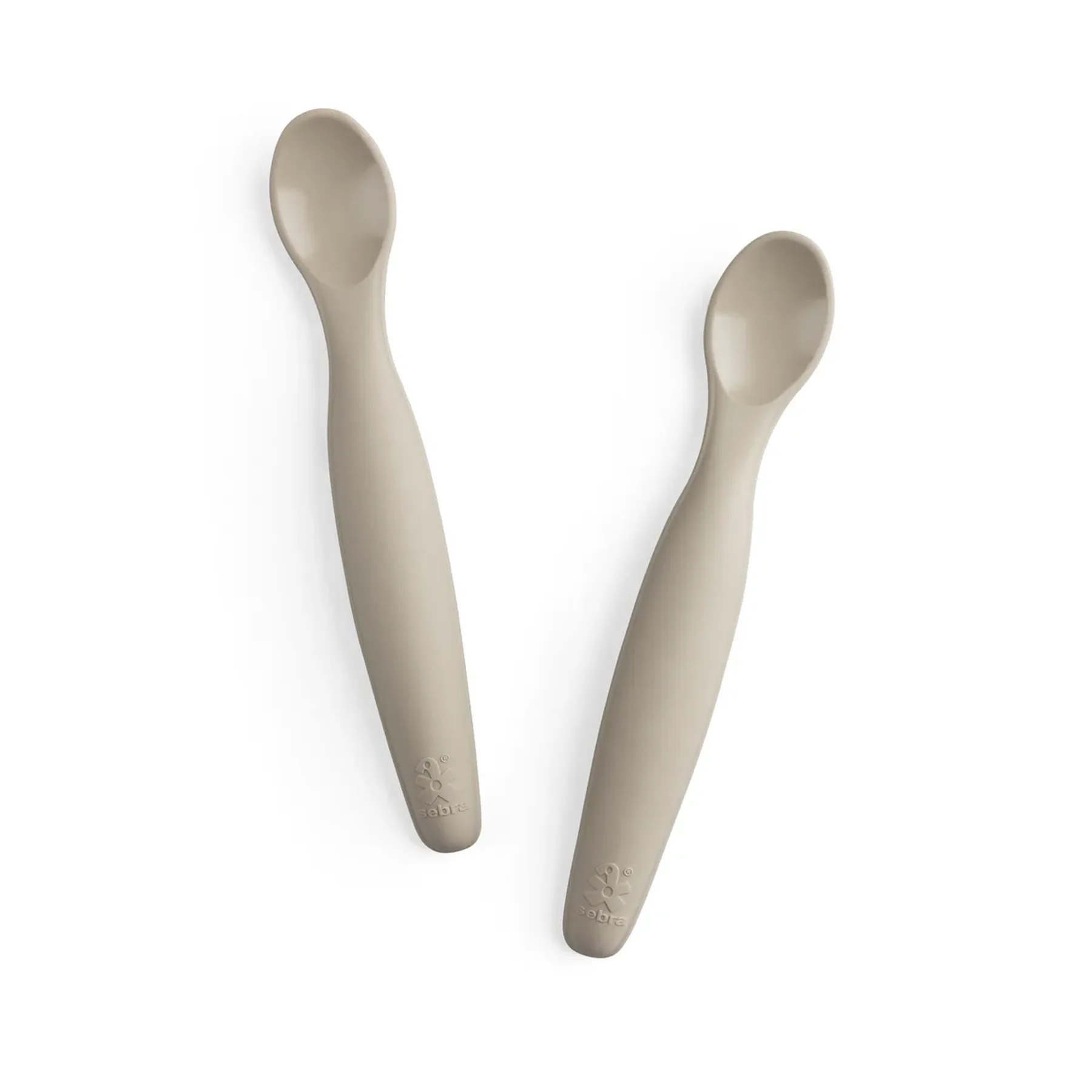 Lingurițe lungi din silicon, set de 2 bucăți - 1