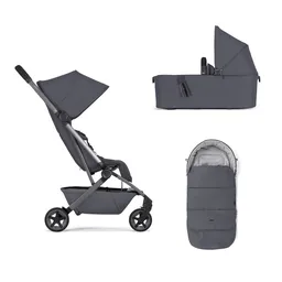 Joolz Aer2 Buggy, Stone Grey + Joolz Aer2 cot, Stone Grey + Joolz footmuff, Stone Grey - 1