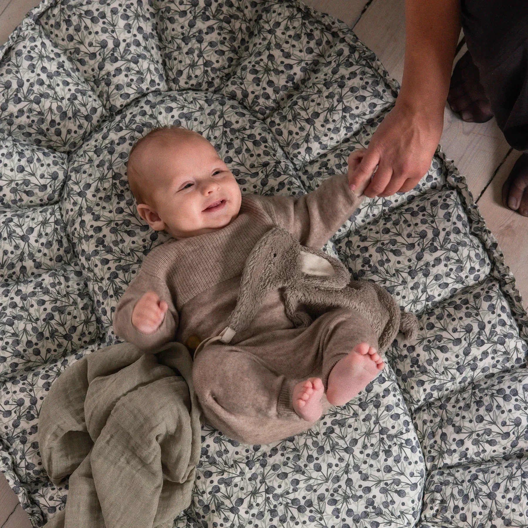 Babynest 3 în 1 din bumbac organic - 4
