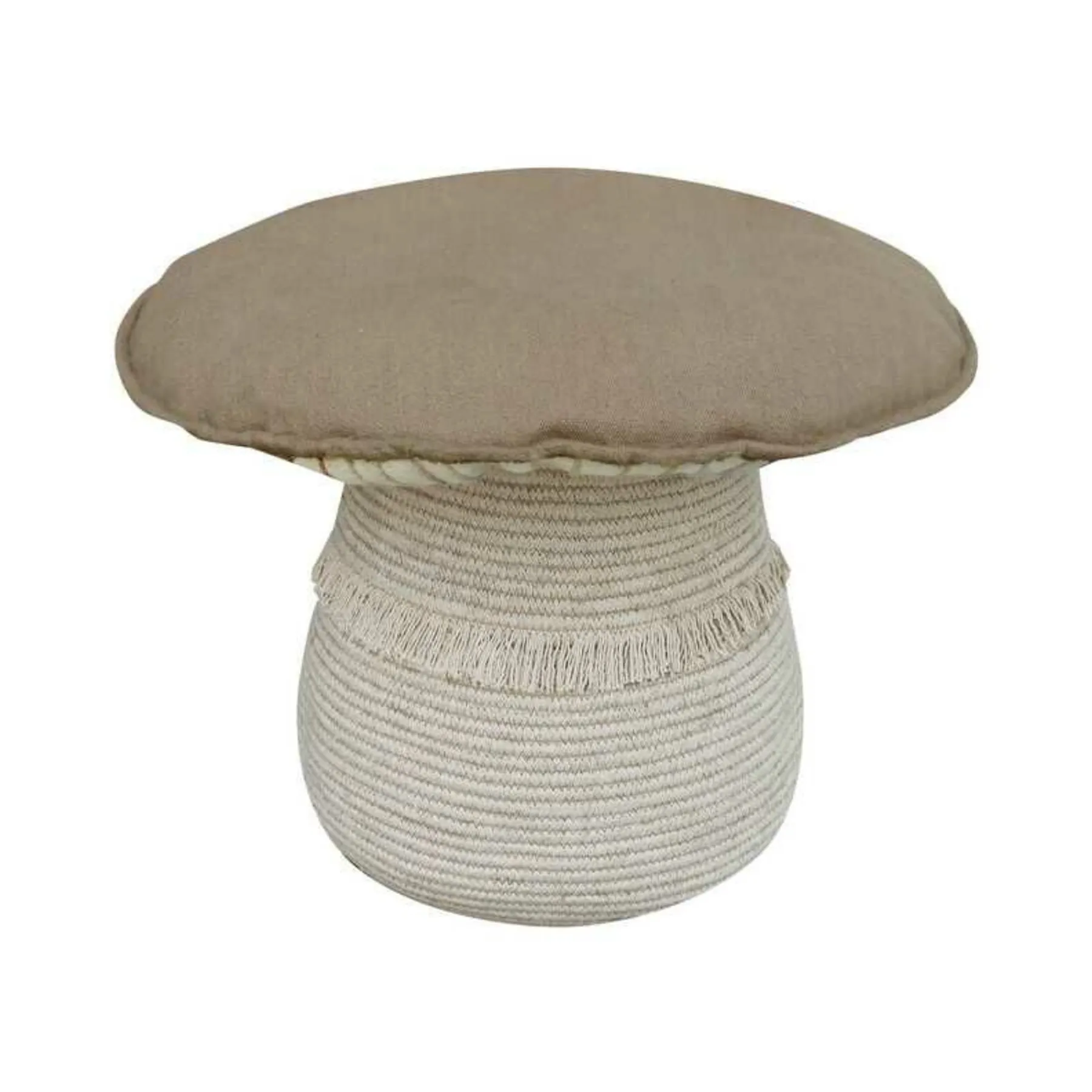 Coș pentru depozitare din bumbac, Mushroom - 1