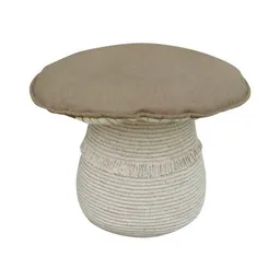 Coș pentru depozitare din bumbac, Mushroom - 1
