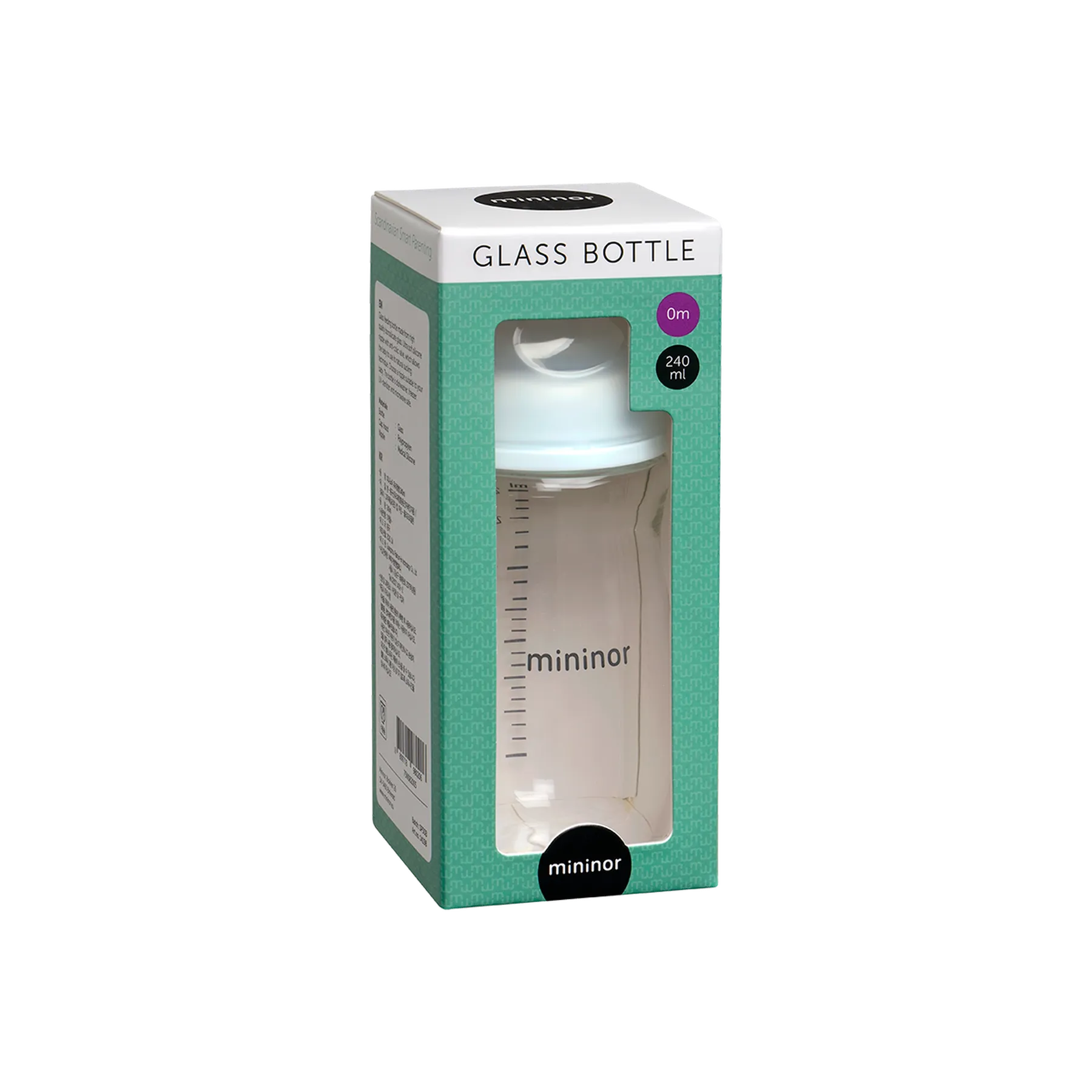 Biberon din sticlă borosilicată, 240 ml - 2
