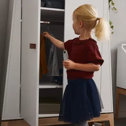 Dulap cu 2 uși, 138 x 103 cm, Luna - 6