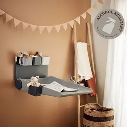 Wall mounted changing table - 5