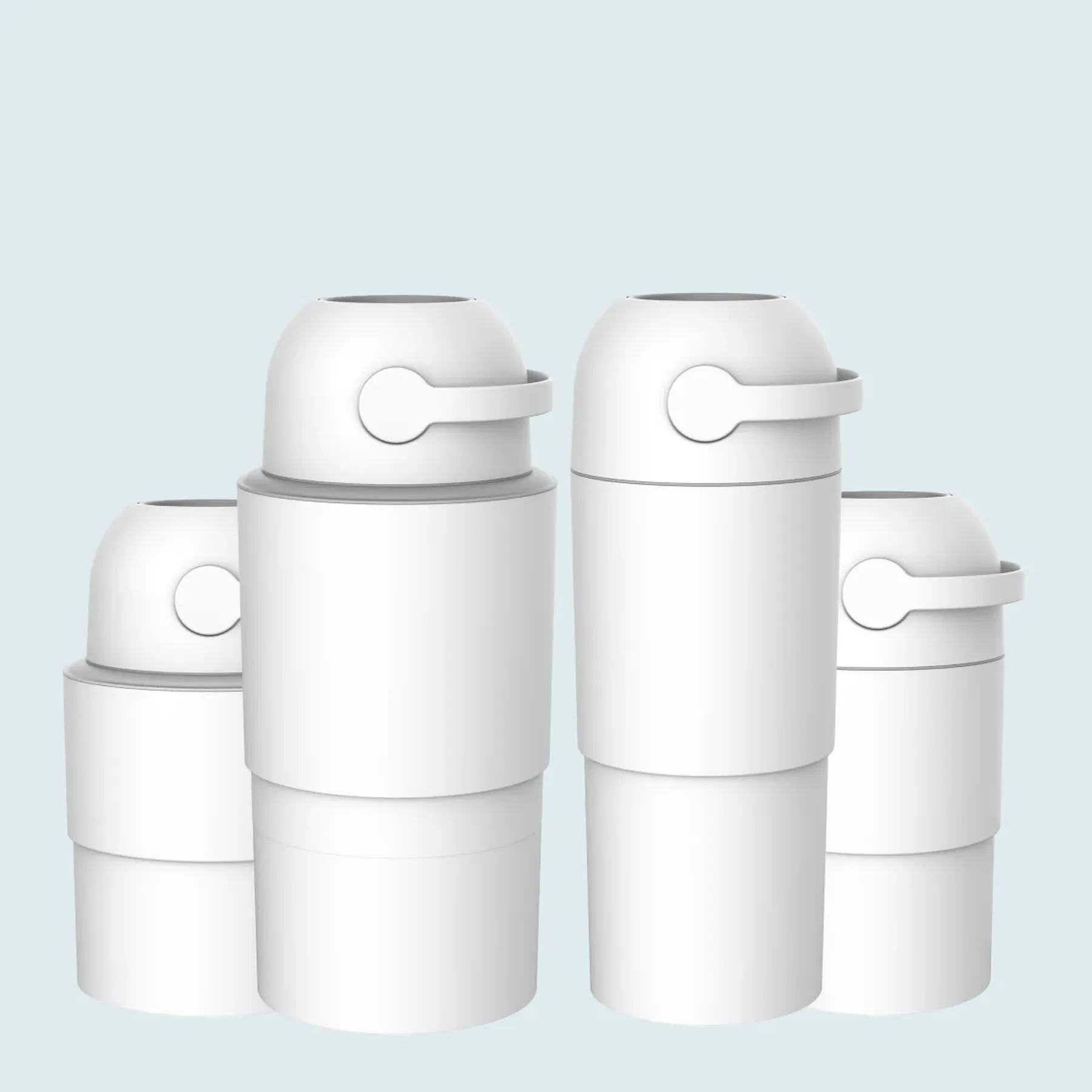 Coș telescopic pentru aruncarea scutecelor, Heka - 3