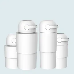 Coș telescopic pentru aruncarea scutecelor, Heka - 3