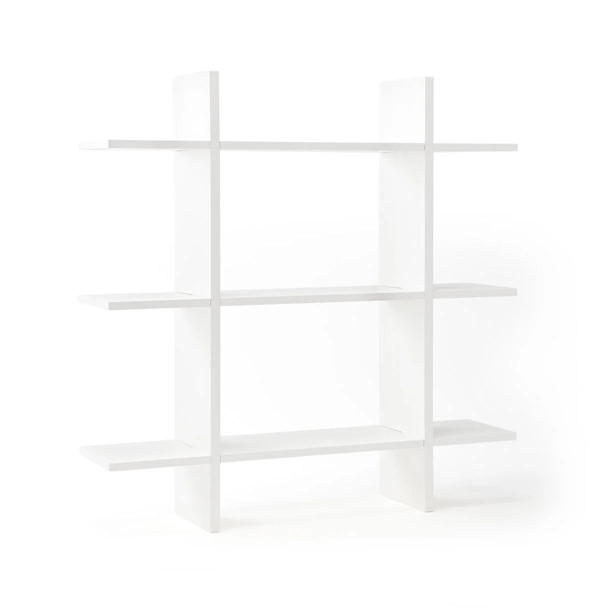 Product Image for Raft din lemn pentru copii, 3 nivele, white