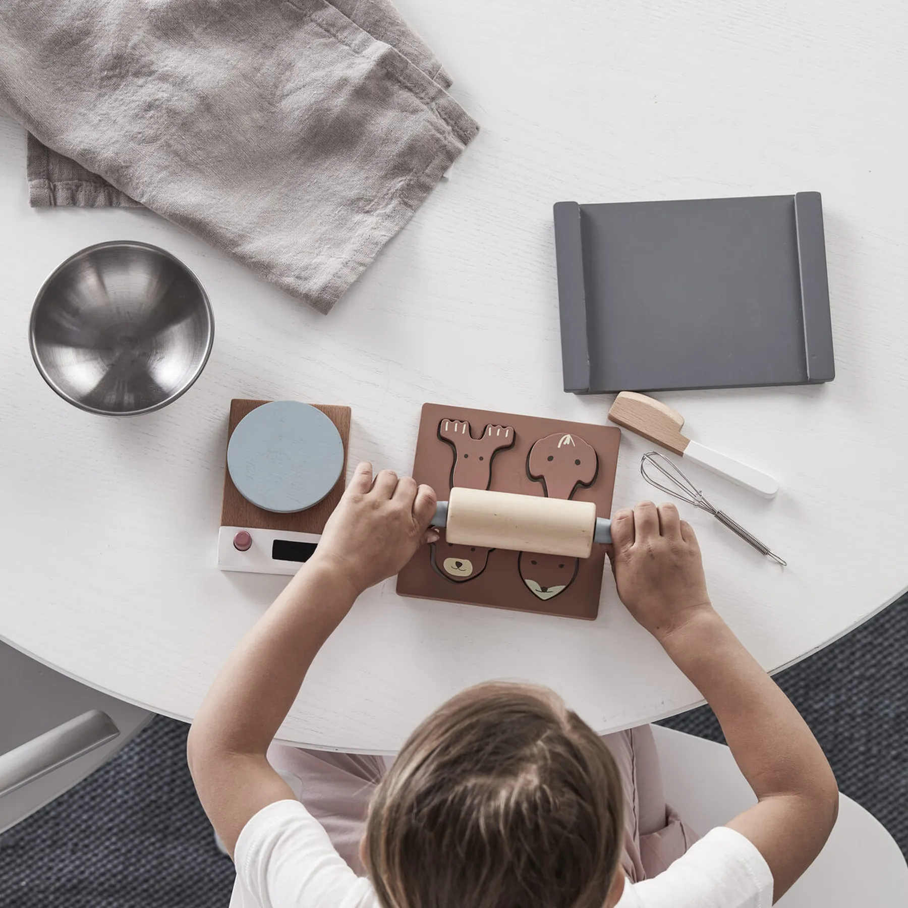 Fa játék sütő szett - 6