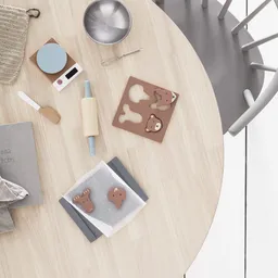 Fa játék sütő szett - 5