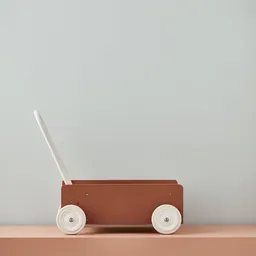 Premergător din lemn cu spațiu de depozitare - 2