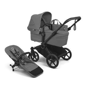 Cărucior pentru copii, 2-în-1, Bugaboo Donkey 6, moon grey