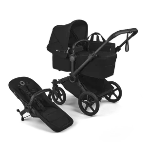 Cărucior pentru copii, 2-în-1, Bugaboo Donkey 6, heritage black
