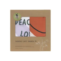 Museline din bumbac și fibre de bambus, set de 2 bucăți, Heavenly Soft, 120 x 120 cm - 2