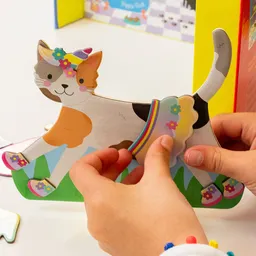 Animale magnetice din lemn, Dress Up - 5