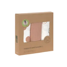 Cotton gauze blankets, 3 pack, 85 x 85 cm - 2