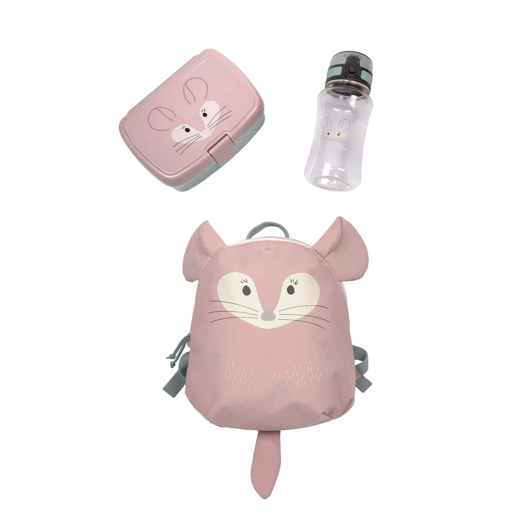 Set cutie de prânz și sticlă din tritan - 5