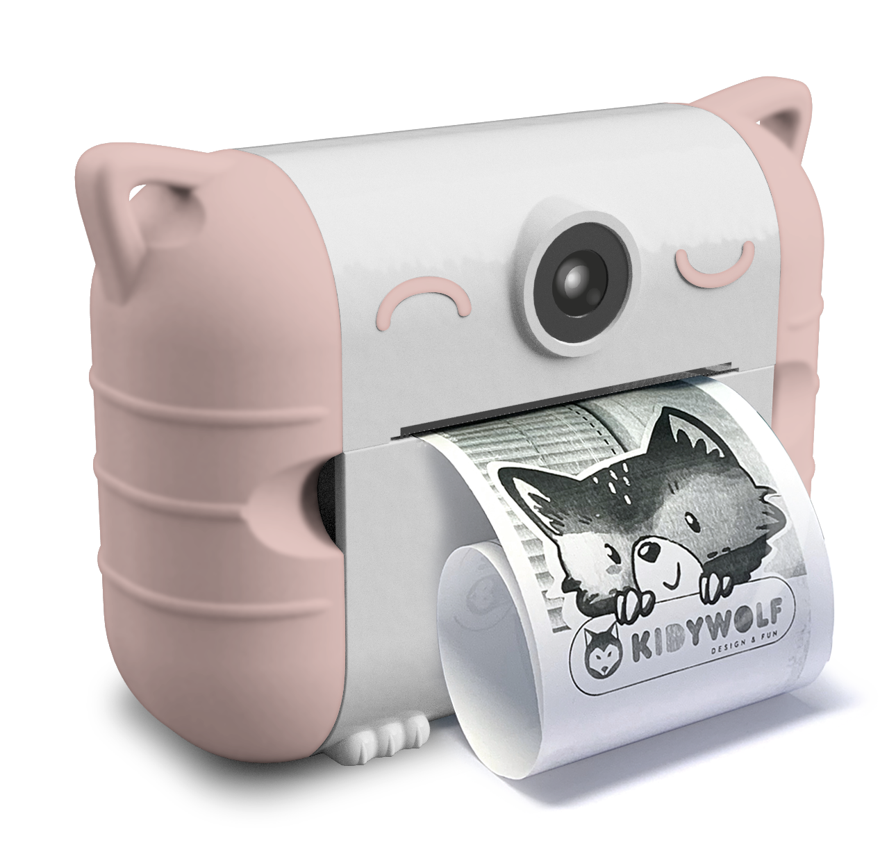 Product Image for Cameră foto cu funcție de printare pentru copii, KIDYPRINT, peach