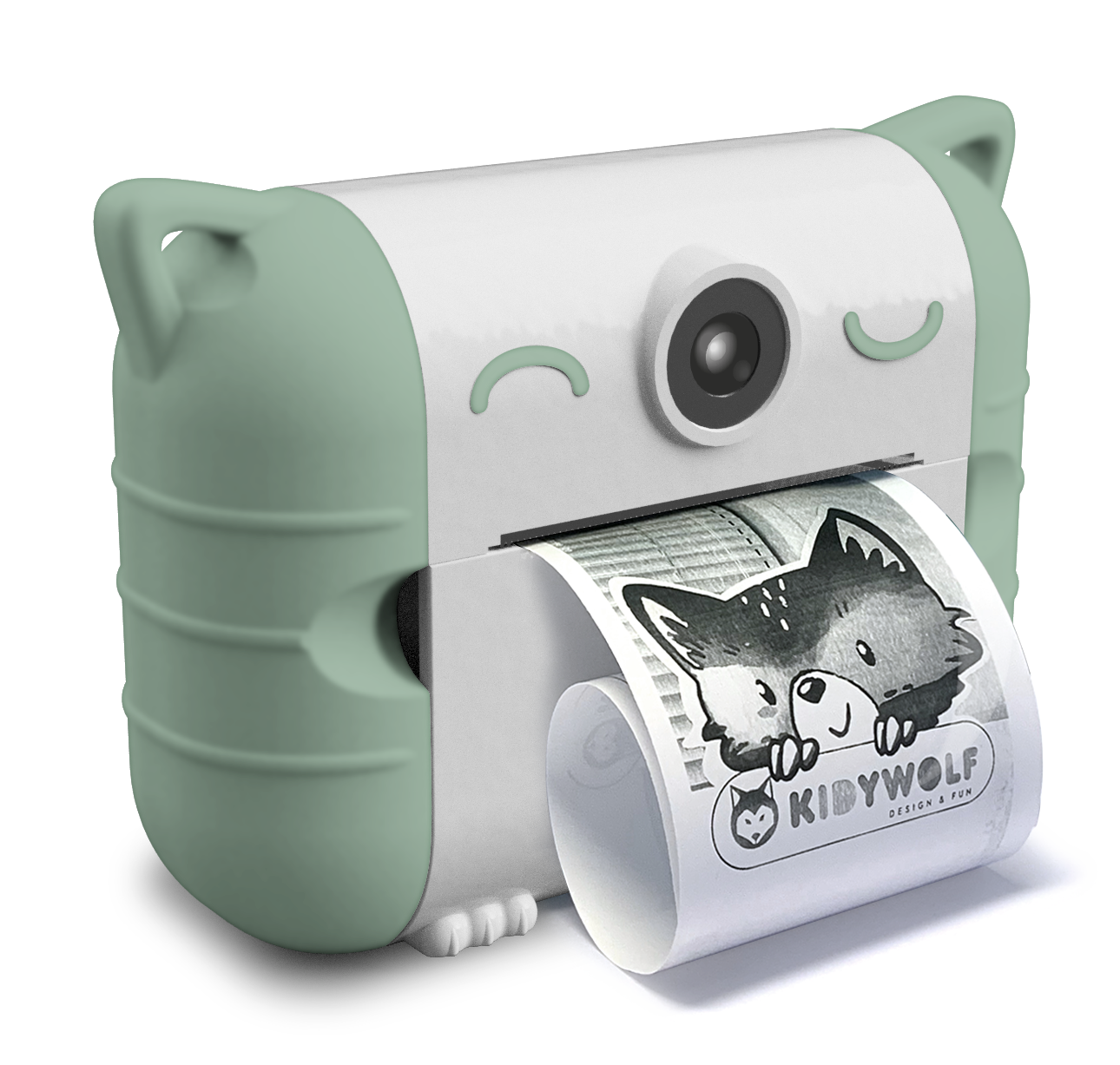 Product Image for Cameră foto cu funcție de printare pentru copii, KIDYPRINT, green