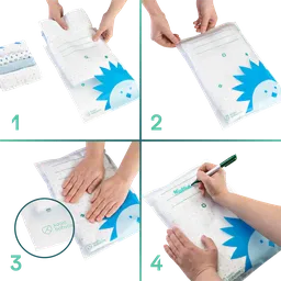 Pungi organizatoare, set de 12 bucăți - 3