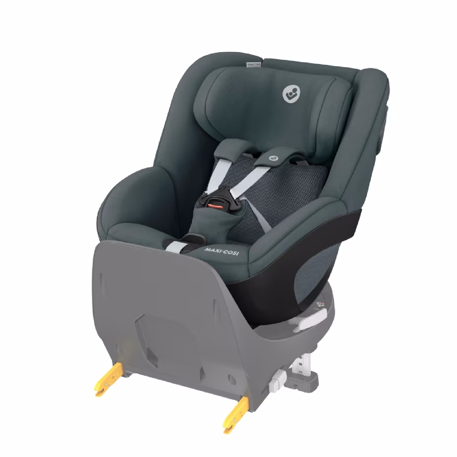 Product Image for Scaun auto pentru copii Maxi Cosi, rotativ 360° fără bază inclusă, 3 luni-4 ani, 61-105 cm, 17 kg, Pearl 360 v2, authentic graphite
