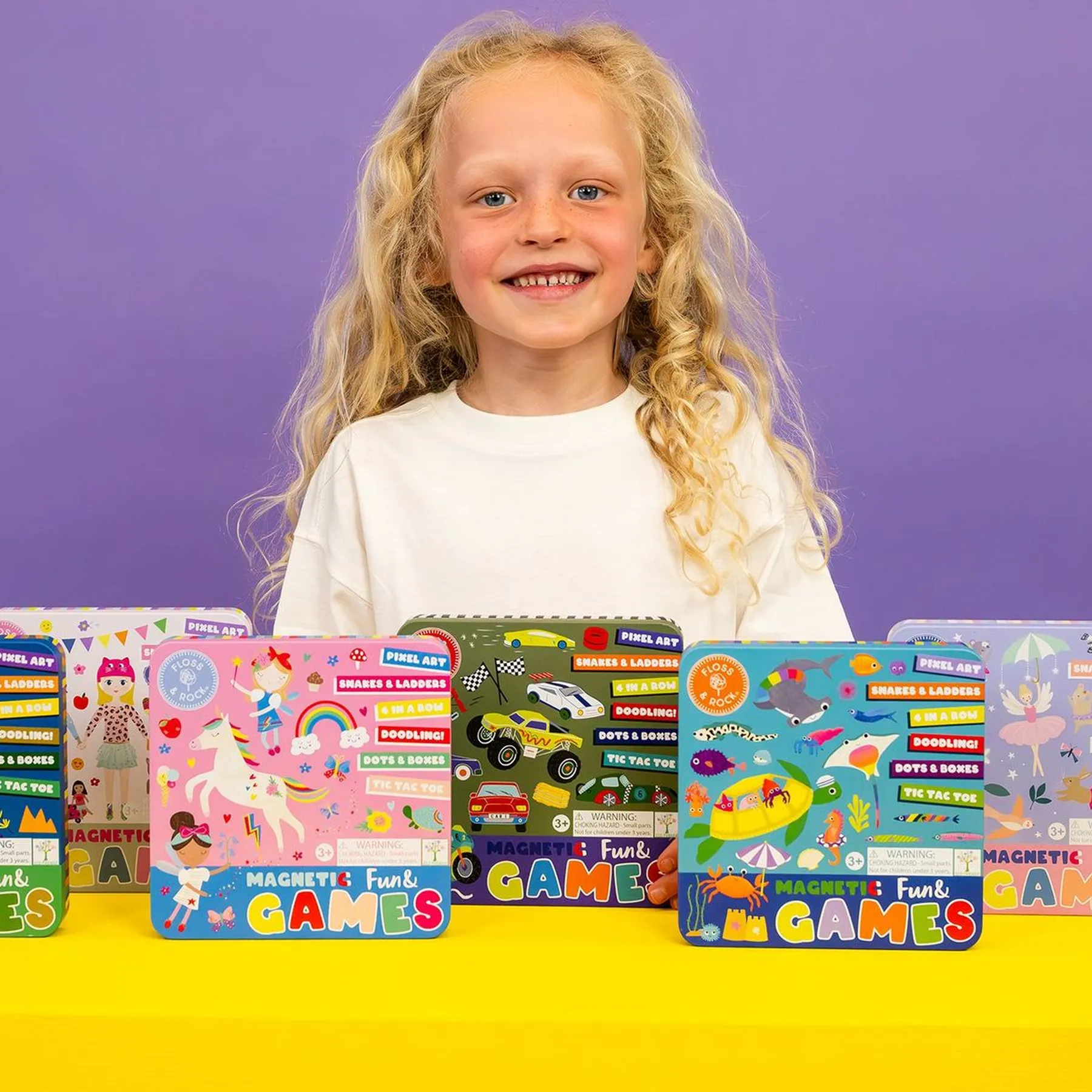 Magnetic Fun & Games, 6 games in 1 - 4