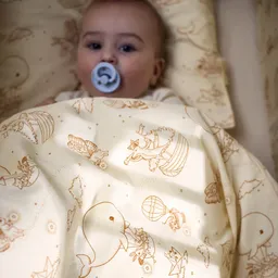 Baby bedding, organic cotton, 100 x 140 cm - 3
