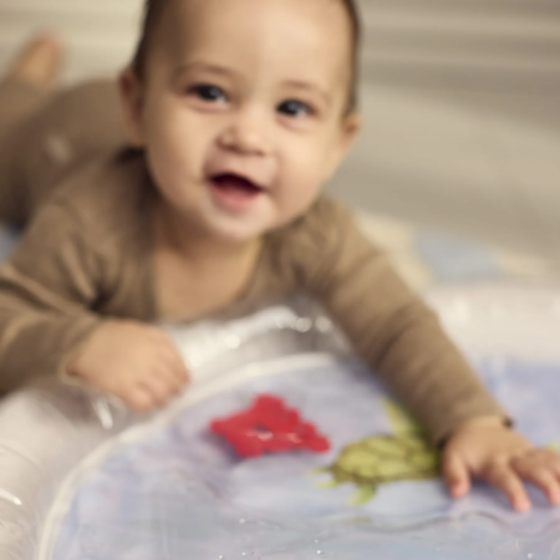 Saltea cu apă pentru bebeluși, Sea friends - 3