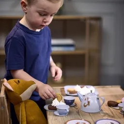 Set de jucărie pentru servit ceai, 14 piese - 5